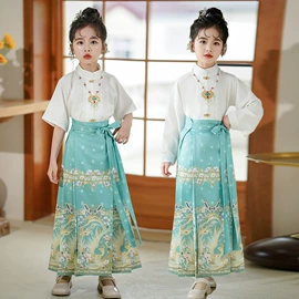 童汉服;儿童表演服;其他民族服饰