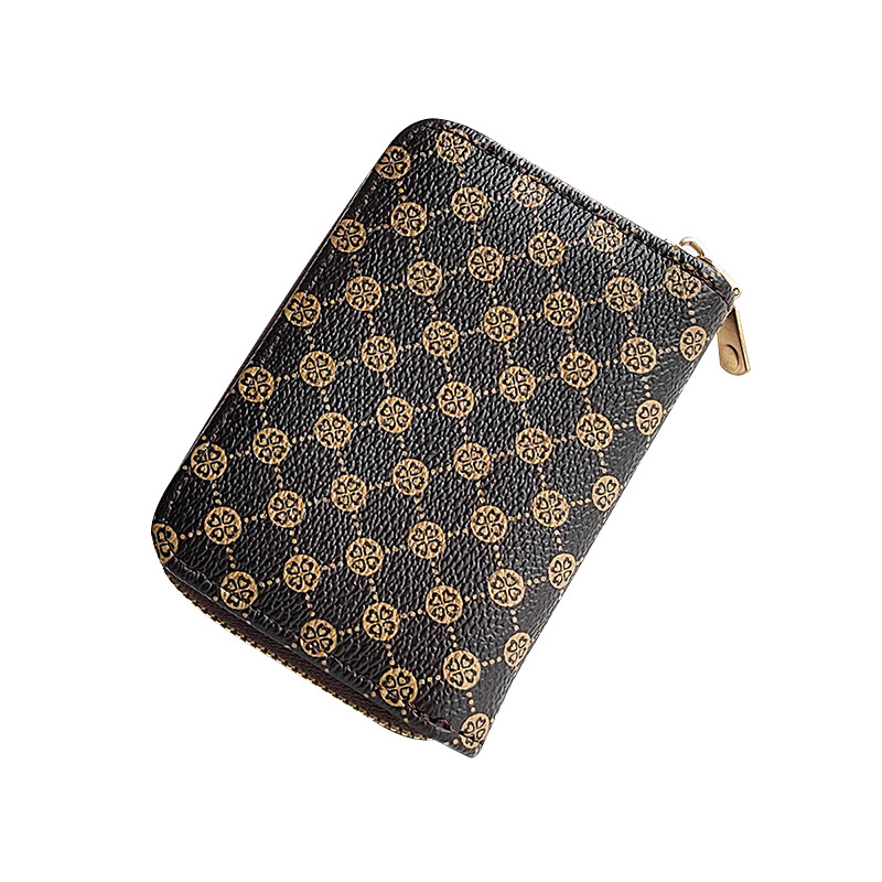 2024 Klasična kratka ženska prenosna torba za kartice z več režami, ženska denarnica_voghion.com