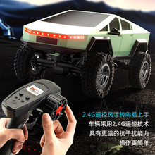 JJRC新款仿真特斯拉赛博皮卡遥控四驱大脚攀爬车男孩玩具RC遥控车