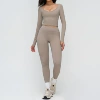 3109 long sleeves + 8863 trousers—linen color