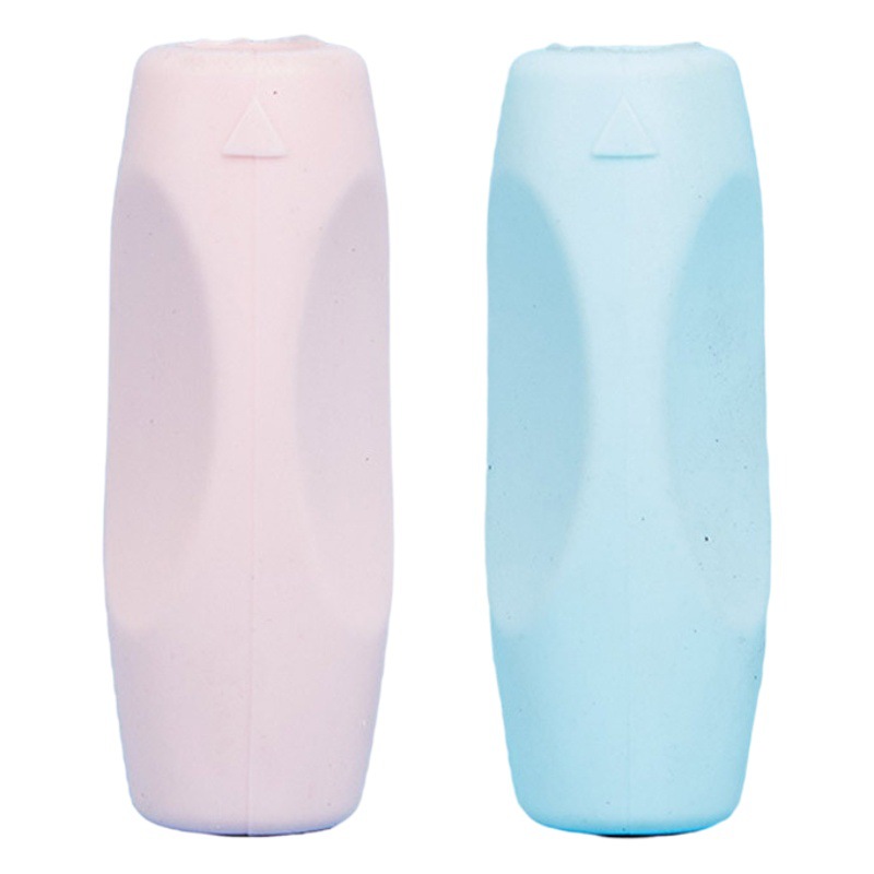 Suministro directo de fábrica estudiante escritura caso de la pluma de silicona estudiante suministros de los niños lápiz titular de la pluma corrector al por mayor