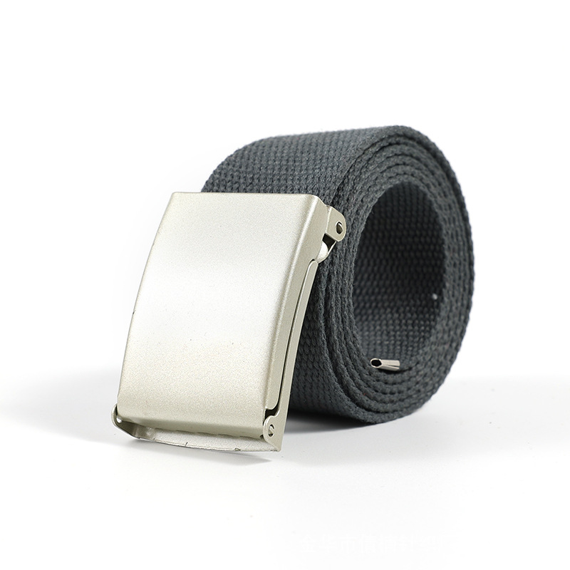 Los hombres y las mujeres universales adultos cinta lienzo clásico lienzo casual todo partido simple cinturón tejido al por mayor