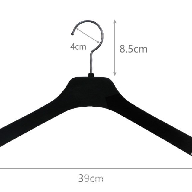 植毛高級スーツハンガー家庭用コート滑り止めたんすミンク毛皮セーター専用ビロード服掛け