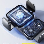 倍思车载手机支架无线充电器2025新款华为快充苹果汽车出风口导航