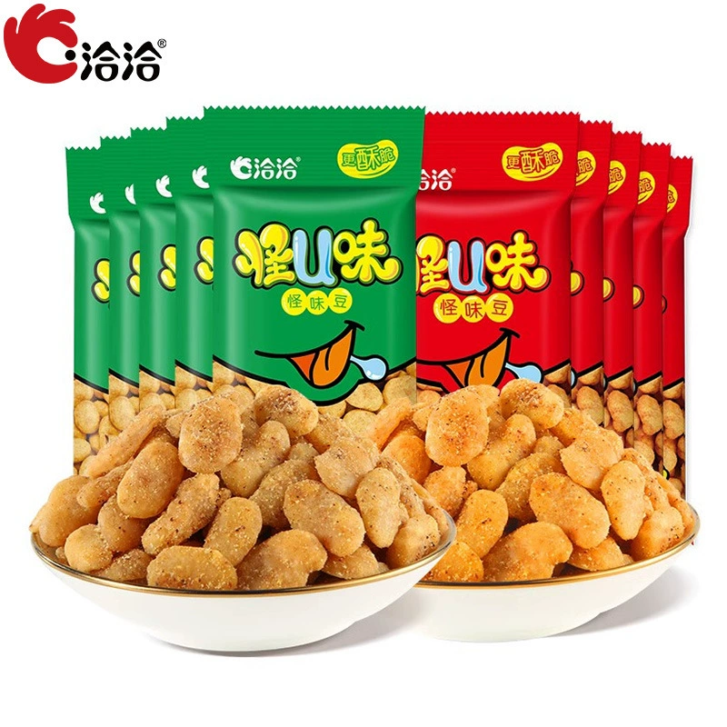 Странные и странные бобы, 25 г пряного аромата, закуски, жареные новогодние товары, оптовые бобы