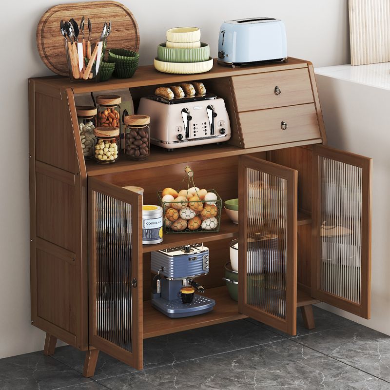 Sideboard Cabinet Wine Cabinet Kitchen Cupboard Simple Multi-Functional Nordic Storage Cabinet Home Tea Cabinet Storage Living Room