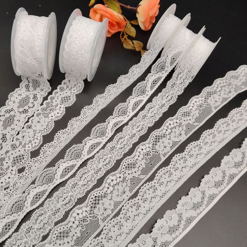 Stretch Lace Accessories Lace Lolita Skirt Accessories White Lace Clothing Accessories Intimates Dress Webbing Stretch Lace Accessories Lace Lolita Skirt Accessories White Lace Clothing Accessories Intimates Dress Webbing