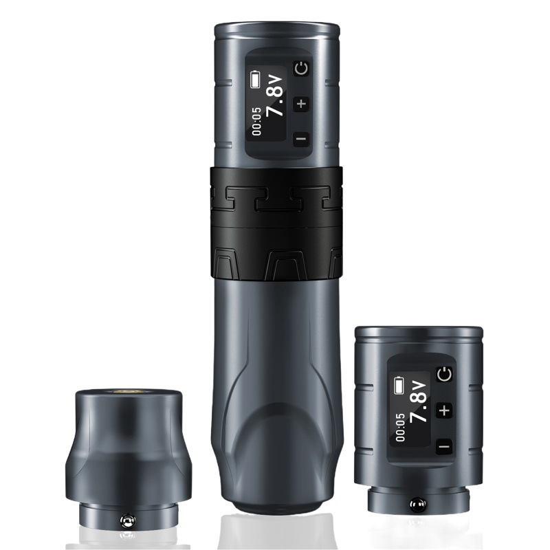 Línea de corte de la pluma dual de la batería de la pluma del tatuaje de INKONE SABER caliente transfronterizo máquina toda junta de la niebla