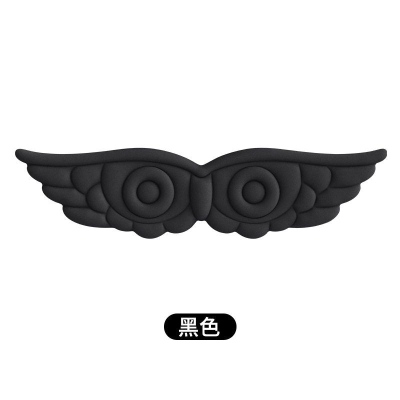 Ángel alas corteza confortable almohadilla de ratón soporte de teclado escritorio de computadora memoria almohadilla de muñeca de algodón de silicona soporte de mano