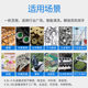Small ultrasonic cleaning machine industrial laboratory large-capacity power circuit board oil and rust removal cleaning equipment