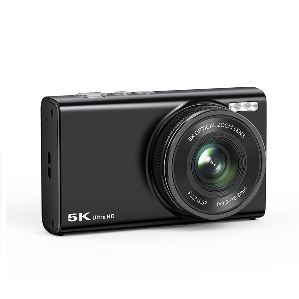 跨境6倍光学变焦高清数码相机前后双摄学生党自拍照相机滤镜拍摄