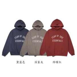 2024秋冬新款 FOG 复线经典加绒连帽卫衣男女同款数码印花