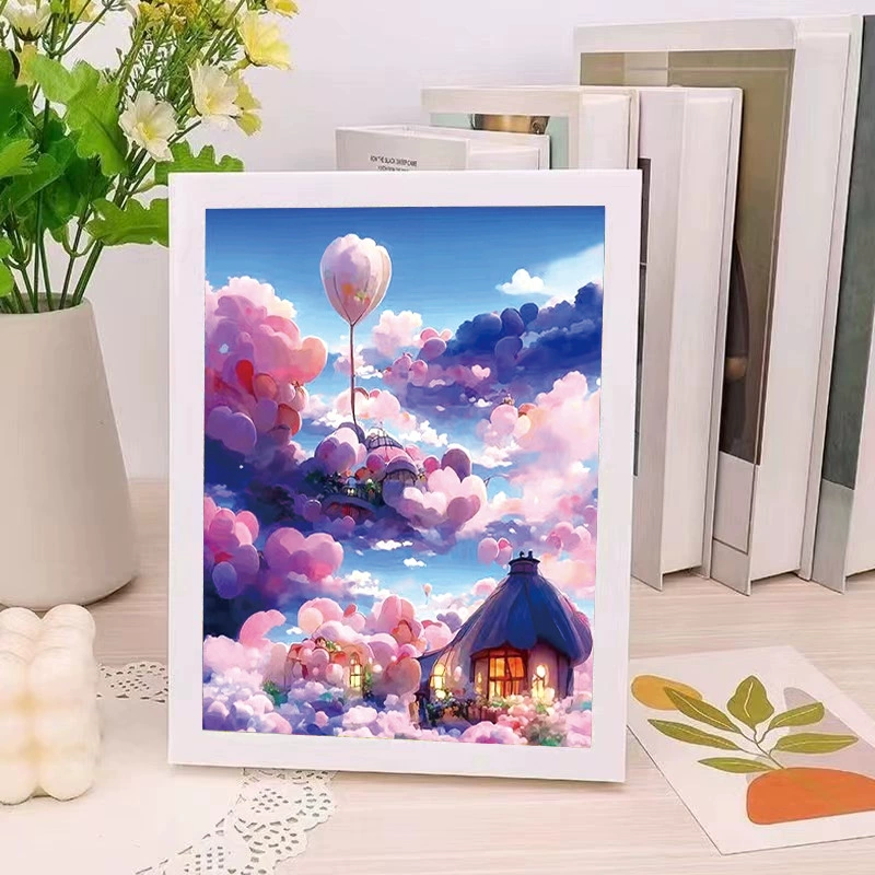 Набор для алмазной живописи Sanrio Kuromi, 17×22 см пластиковая рамка, набор для творчества DIY для детей