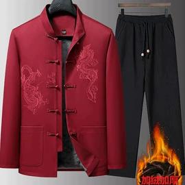 中山装唐装;男式针织衫;男式棉服