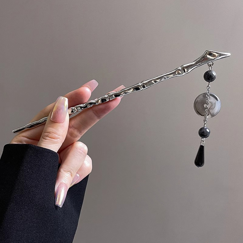 2025 nuevo estilo chino antiguo pinzas de pelo oscuro pinzas de pelo nuevos artefactos de estilo chino pinzas de pelo