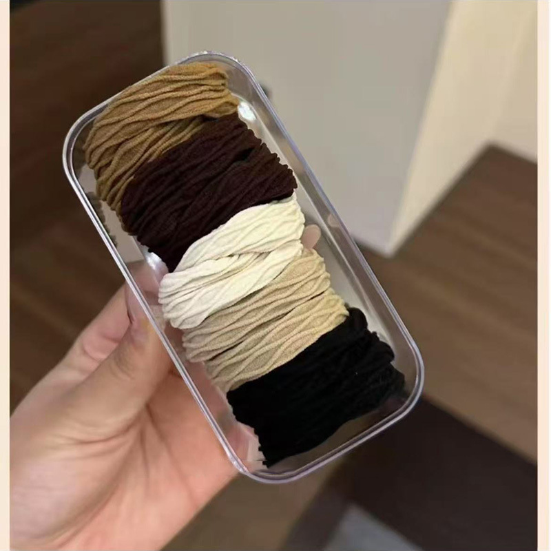 高级感大肠发圈发绳高马尾不伤发橡皮筋高弹力头绳女发饰儿童头饰|undefined