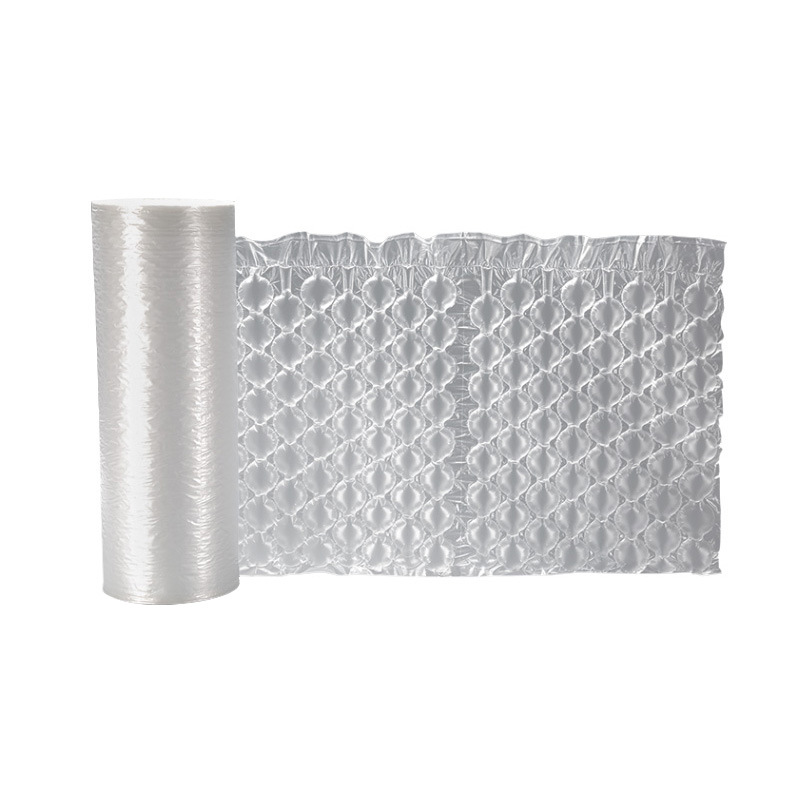 Inflador de película de burbujas de película de polipasto engrosado, embalaje de protección del medio ambiente expreso, relleno de amortiguación anticolisión de rollo grande a prueba de golpes