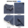 Summer silk thin polo, short sleeve T-shirt, jacket for leisure