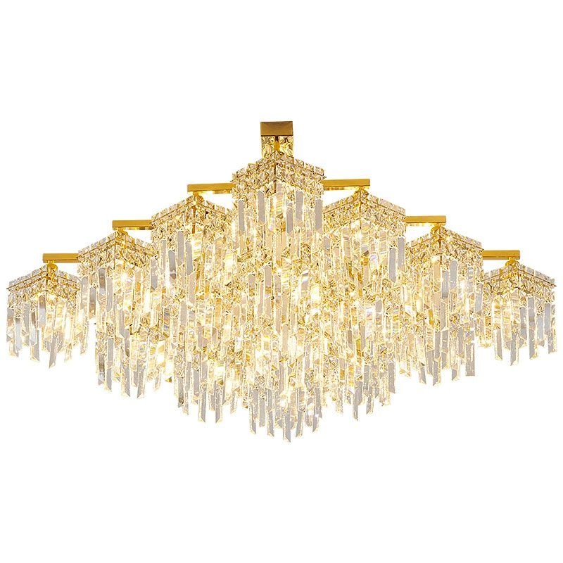 Elite ceiling light for living room, LED lamp, rectangular lights, light luxury style, eyes protection