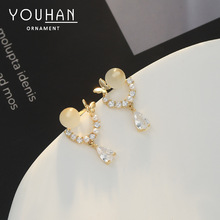 S925���븴�ŷ�ʽˮ�ε�׹����Ů2024�괺��è��ʯ������������Ʒ