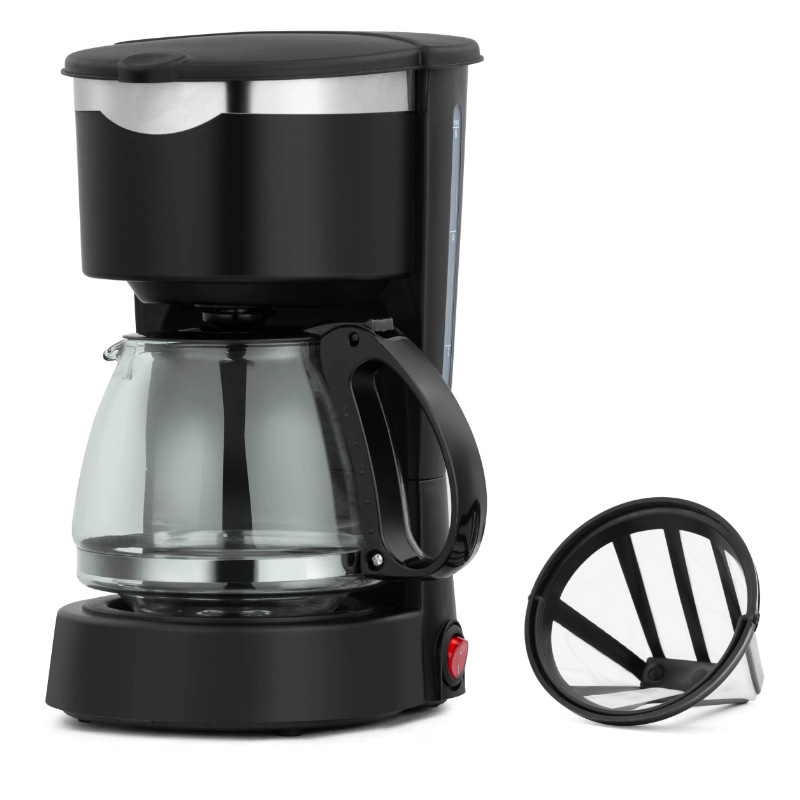 0.6L毫升自动保温滴漏式咖啡机外贸美式奶茶机美式滴漏式咖啡壶机