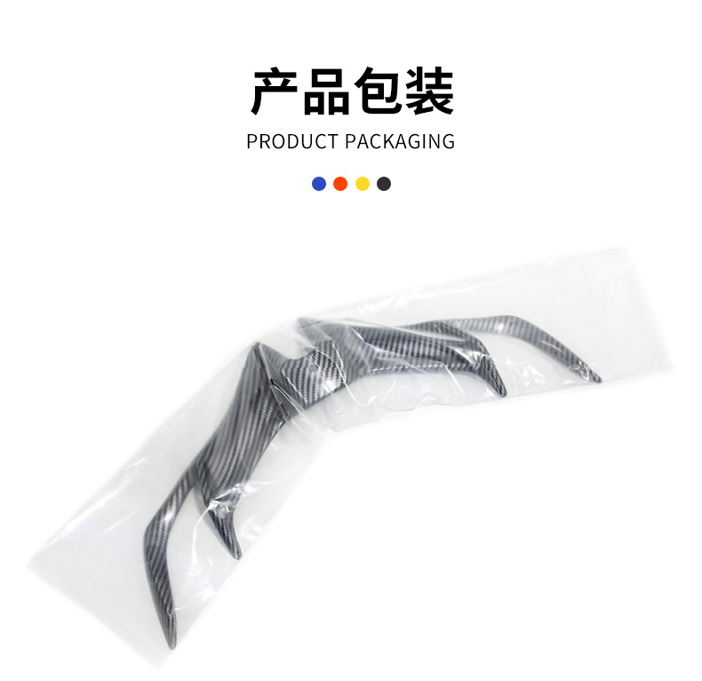 Motorcycle Modified Spoiler and Fixed Wing Suitable for Kawasaki Z900 Modified Fixed Wing Front Lower Lip Spoiler and Air Intake Wing