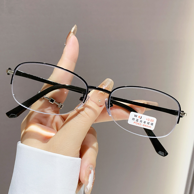 2025年新作老眼鏡、ブルーライト防止、疲労軽減、中高年老眼鏡、高級高精細読書老眼鏡