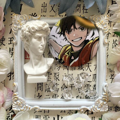 Volleyball Boy Badge Kageyama Tobio Hinata Shoyo Nishitani Yuzuki Island Hotaru Animation Peripheral Badge Pendant