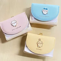 Короткий кошелёк, держатель для карт, милый японский мультяшный мини-кошелёк