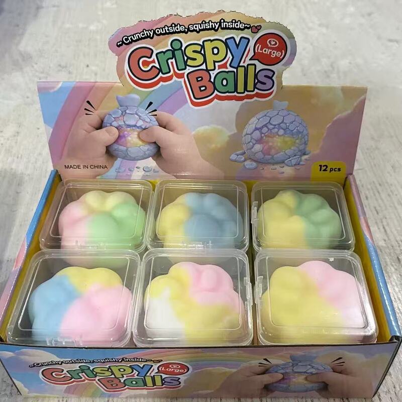 Cross-border Needoh Crispy Squeezable Macaron Donut Cat Paw Crunchy Sound-Controlled Stress Relief Squeezing Toy Cross-border Needoh Crispy Squeezable Macaron Donut Cat Paw Crunchy Sound-Controlled Stress Relief Squeezing Toy