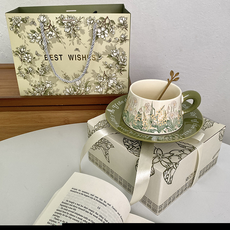 Coffee high quality set, retro afternoon tea