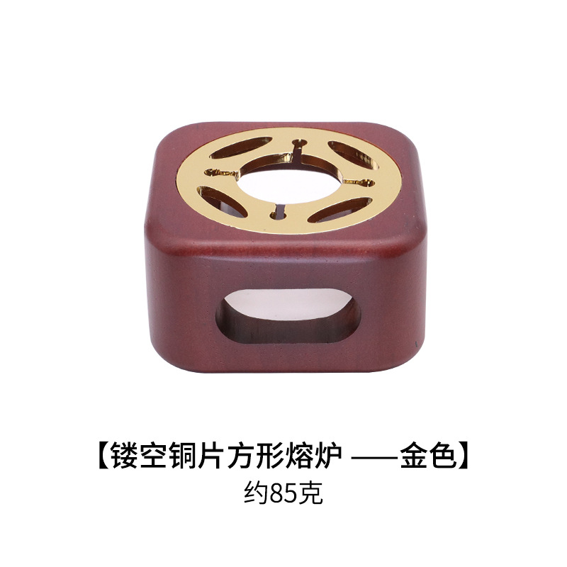 Fuego pintura sello horno de ciervos de hierro hueco redondo horno de pintura de fuego vintage Barra de cera horno de palo de cera