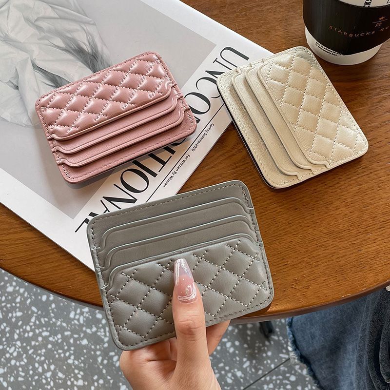 2025 New High-Looking Fashionable Ultra-Thin Card Holder Large Capacity Driver's License Card Holder Wallet Ins Trendy Popular Same Style
