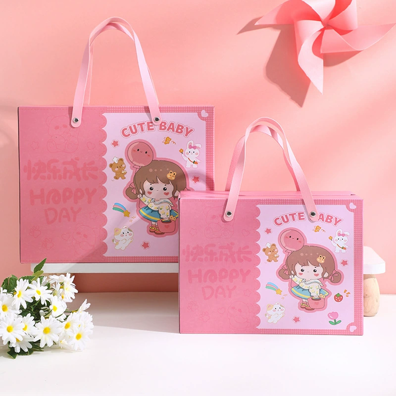 Children's capacious gift box for kindergarten, Birthday gift