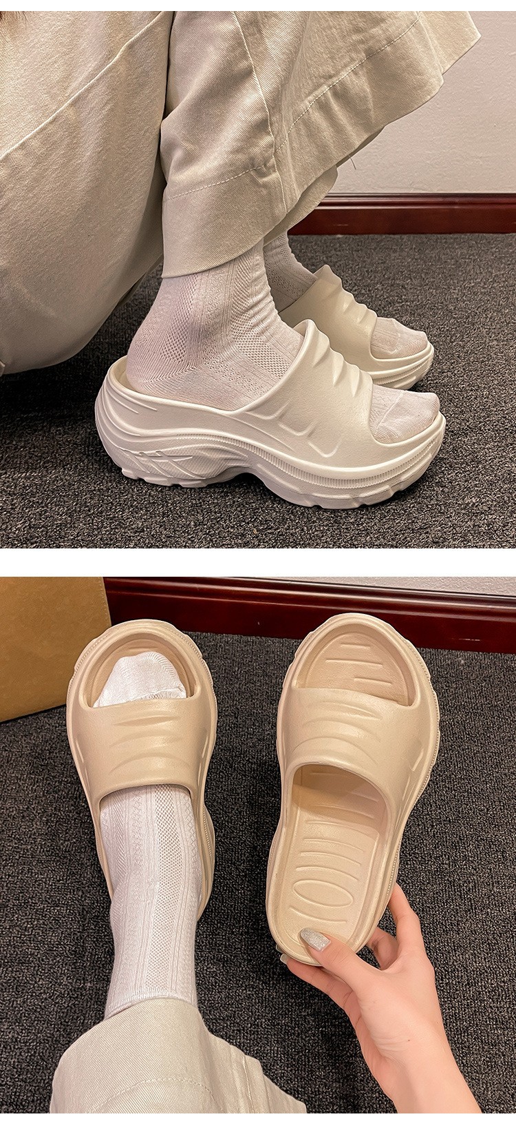 하이힐 슬로퍼 여자 여성뮬슬리퍼형샌들