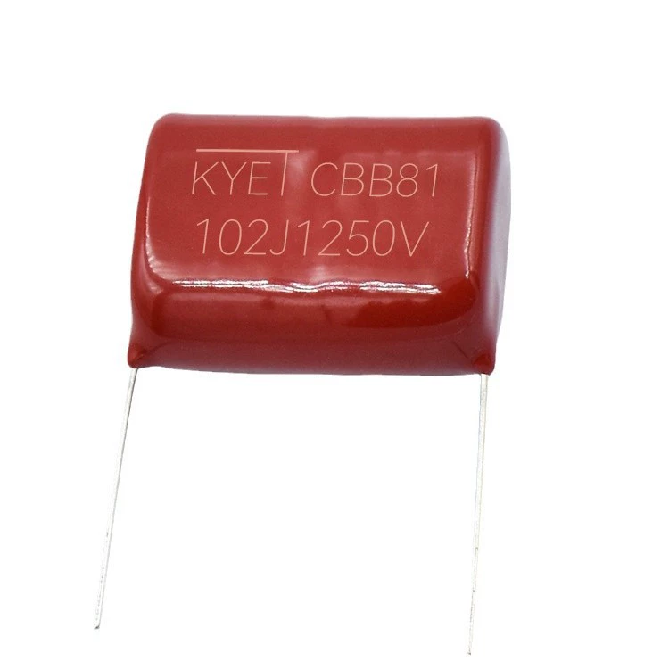 CBB81 конденсатор ёмкость 102J1250В поставляется напрямую производителем, высокая температура, высокочастотная потеря, тонкая PPS плёнка, ёмкость