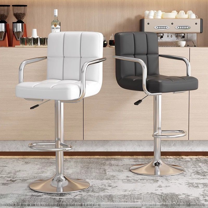 Silla de elevación de bar de paquete flexible, silla de elevación, silla alta giratoria ajustable, silla de cajero, silla de recepción