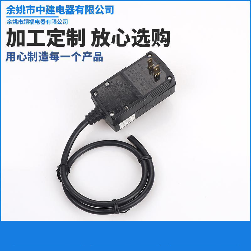 厂家供应漏电保护插头 PVC橡胶美标电源头 电脑热水器美国电源线