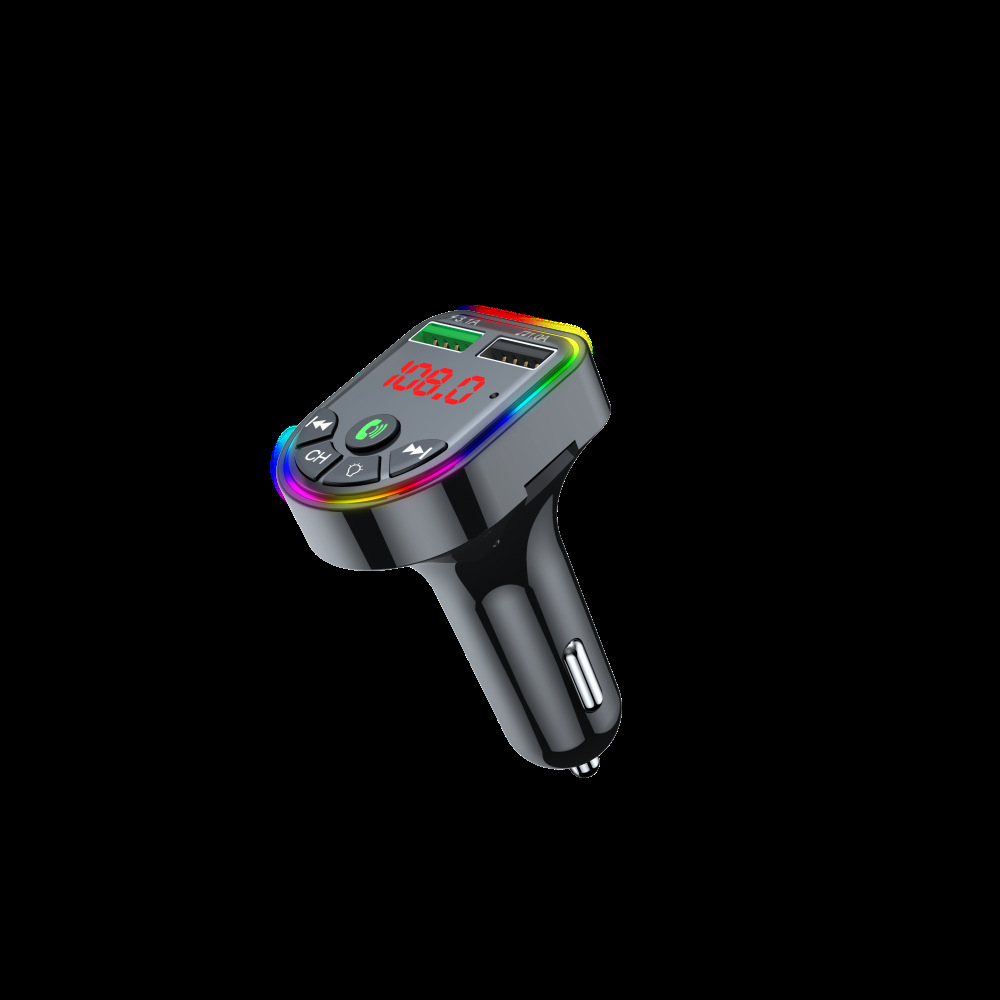 S10 Car Mp3 Bluetooth Player Fm Transmitter Car Mobile Phone Charger Export Cross-Border Southeast Asia Supply
