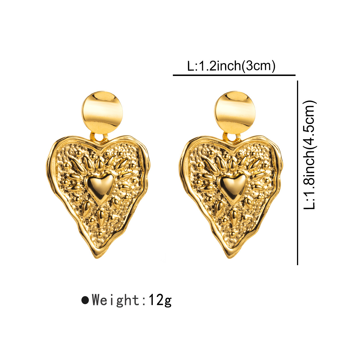 IG Style Heart Shape Stainless Steel Alloy Inlay Zircon Rings Earrings Necklace display picture 7