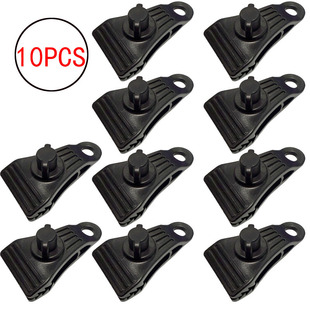 Outdoor Canopy Tent Clip, Windproof Fixed Clip, Multi-Functional Plastic Tarpaulin Clip, Wind Rope Hook, Heavy-Duty Tent Clip