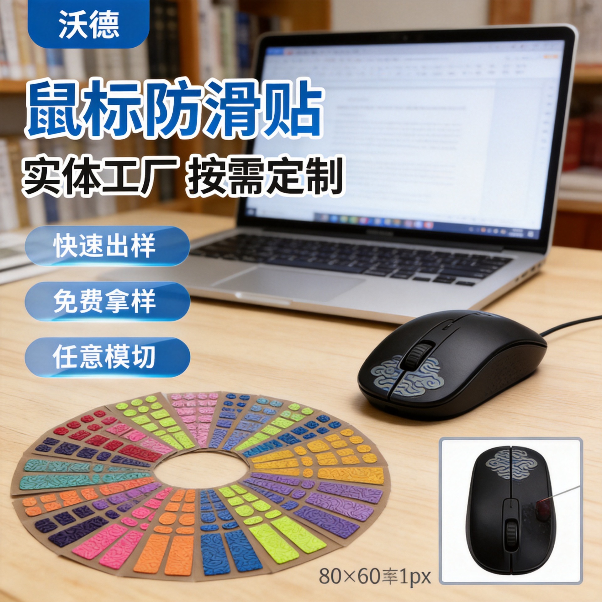 non-slip mouse