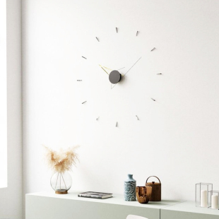 Study Wall Clock Clock Living Room Silhouette Modern Simple Large Art Creative Normcore Accessible Luxury Restaurant Size
