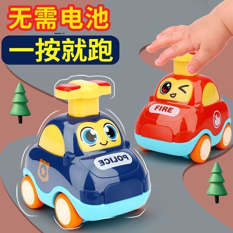 Children's Toy Car Press Car Boy Inertia Car Pull Back Baby Toy Kindergarten Kidsren Gift
