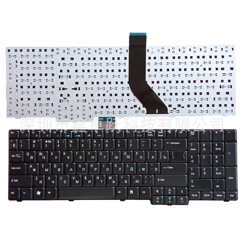 Applicable to new DELL Precision 7730 7530 E7530 M7530 notebook keyboard RU