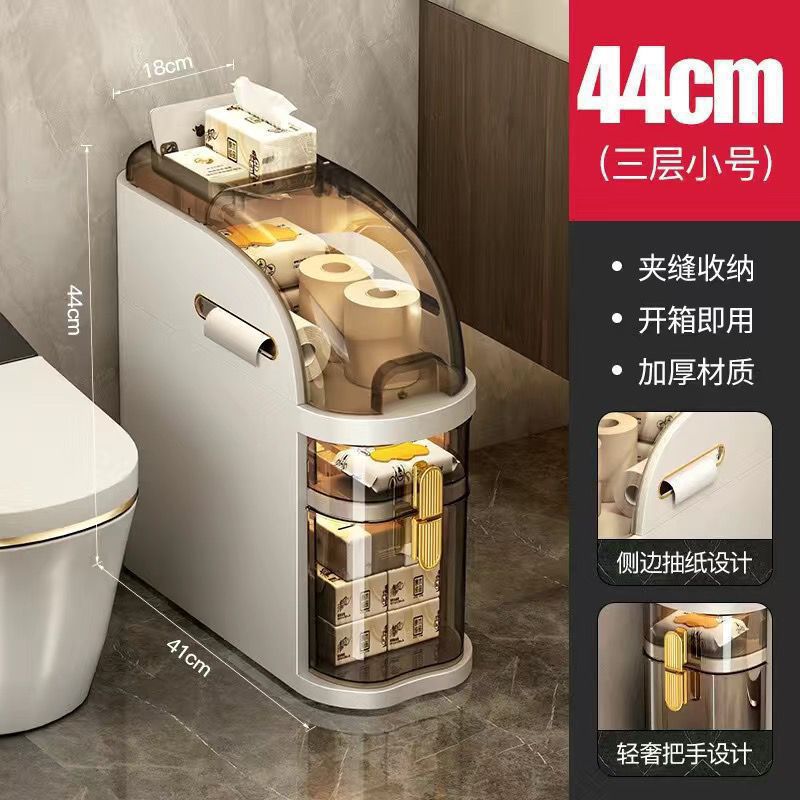 18cm de ancho de tres capas pequeña (blanco de luna) sin poleas en la parte inferior