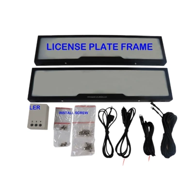 Cross-Border Hot-Selling European Standard: License plate holder/license plate holder
