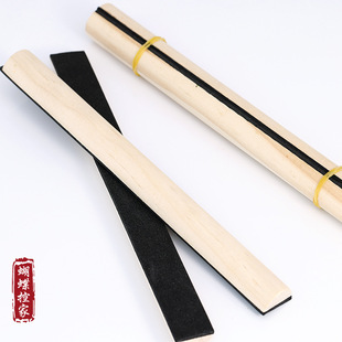 diy non-heritage velvet flower tool Wood clip line Wood Rod semi-circular pillar shockproof non-slip sponge sand table material