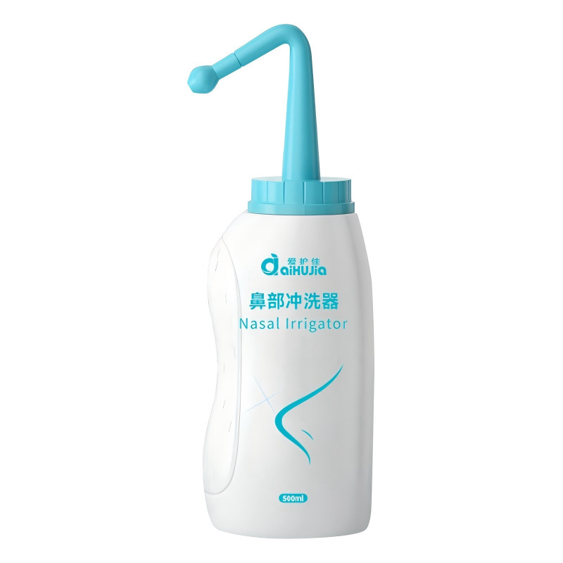 Source Manufacturer Elbow Nasal Wash Pot 500ml Nasal Wash Double Connector Switching Nasal Irrigator Batch Delivery Cleaning