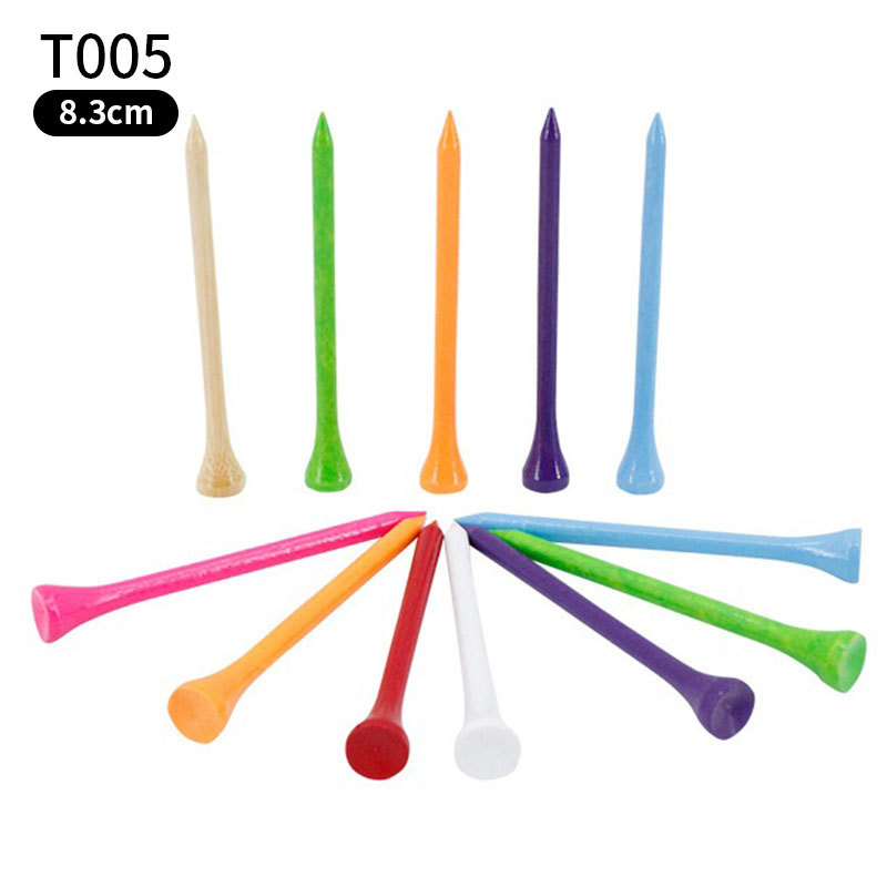 Venta caliente transfronteriza de uñas de golf de madera de protección del medio ambiente Tee Golf suministros fábrica al por mayor